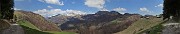11 Partiti dalla Culmine S. Pietro (a dx) tratto panoramico pianeggiante su strada sterrata